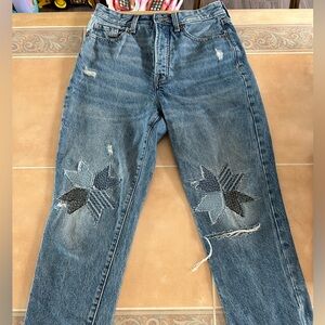 Old Navy High Rise Straight Leg Jean